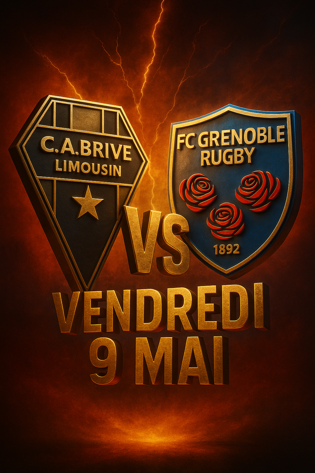BRIVE/FCG - Vendredi 9 Mai à 21H - Canal+Sport