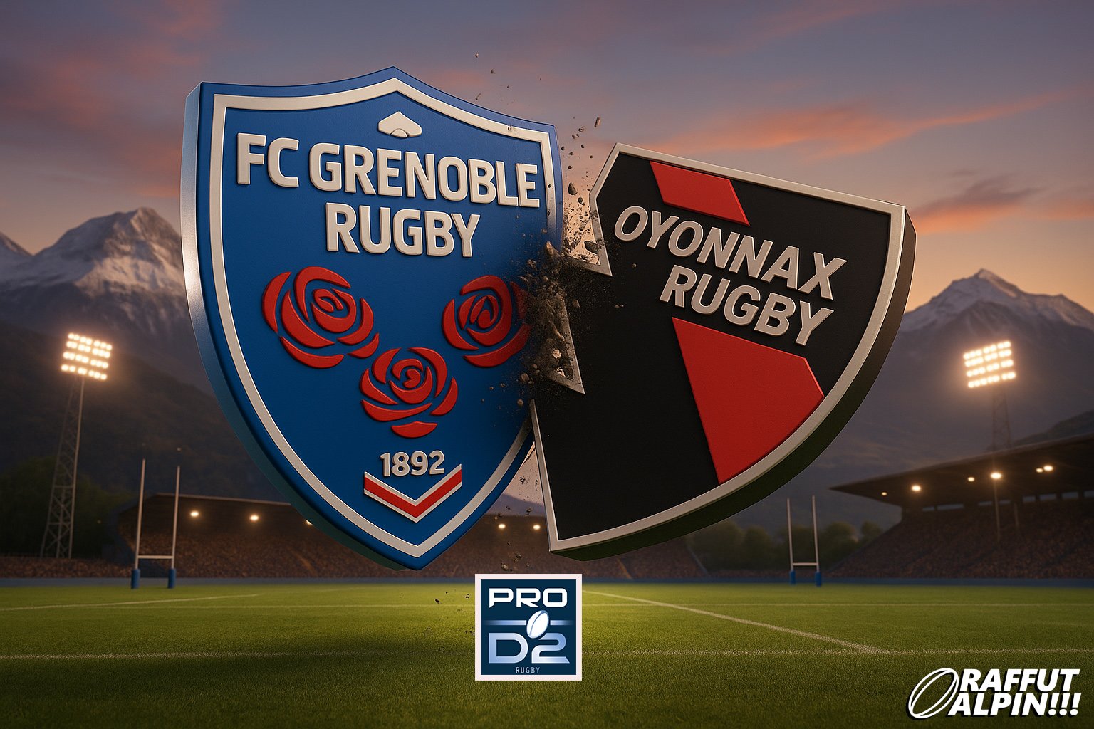 FCG / OYONNAX - Vendredi 25 Avril à 19H30 - Live+