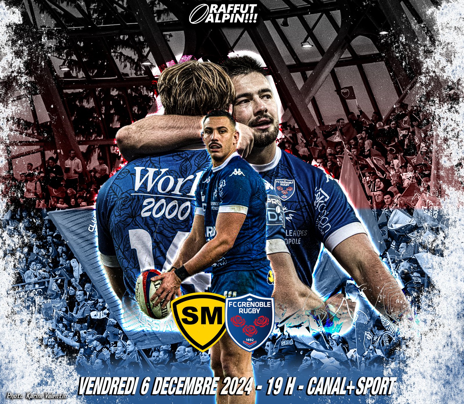 Stade Montois/FCG - Vendredi 6 décembre à 19H - Canal+Sport